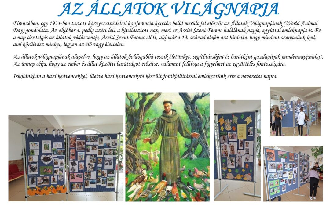 Az állatok világnapja